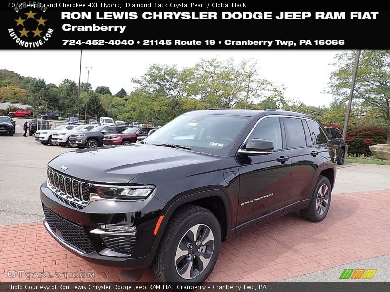 Diamond Black Crystal Pearl / Global Black 2022 Jeep Grand Cherokee 4XE Hybrid