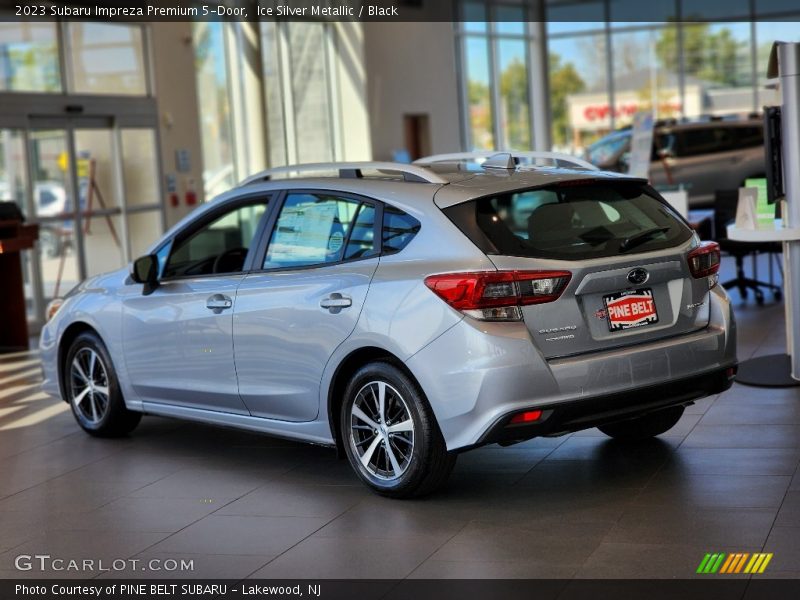 Ice Silver Metallic / Black 2023 Subaru Impreza Premium 5-Door