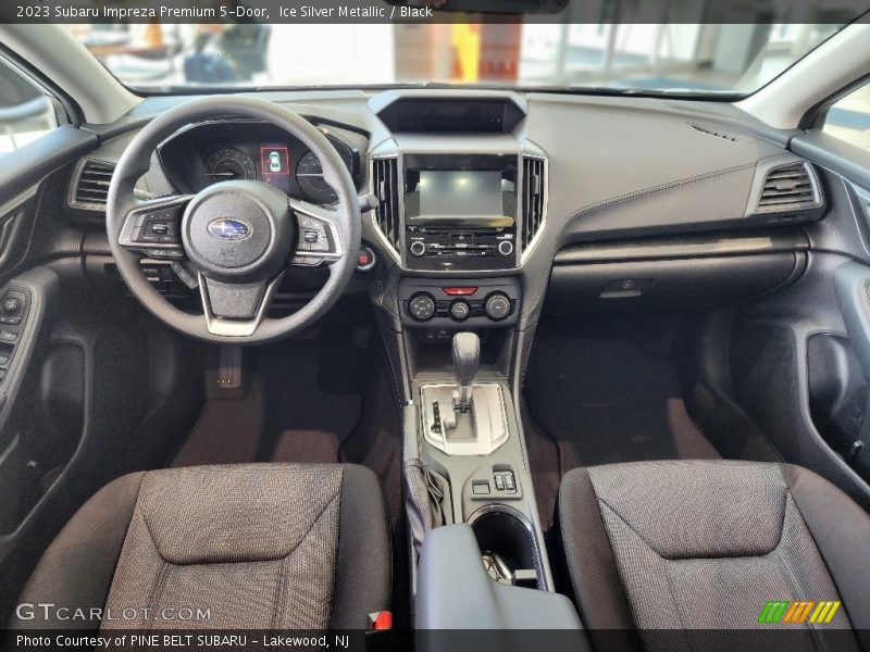  2023 Impreza Premium 5-Door Black Interior
