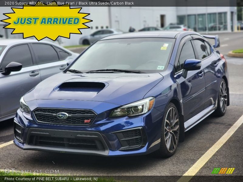 Lapis Blue Pearl / Black Ultra Suede/Carbon Black 2020 Subaru WRX STI
