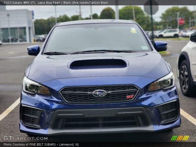 Lapis Blue Pearl / Black Ultra Suede/Carbon Black 2020 Subaru WRX STI
