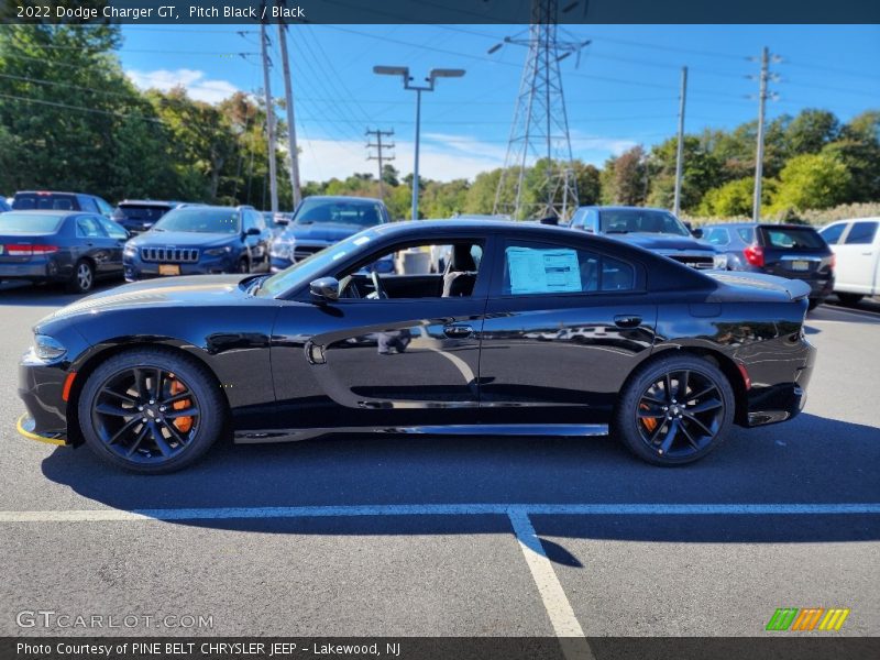 Pitch Black / Black 2022 Dodge Charger GT
