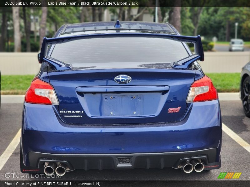 Exhaust of 2020 WRX STI