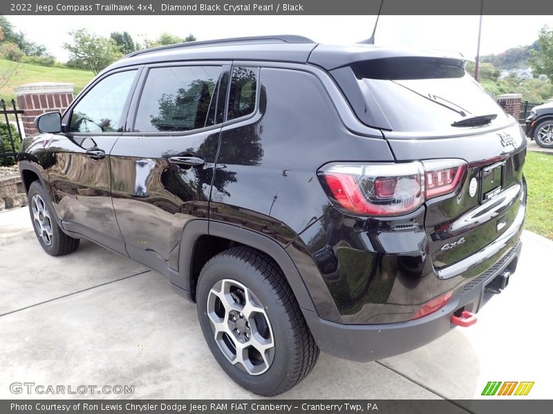Diamond Black Crystal Pearl / Black 2022 Jeep Compass Trailhawk 4x4