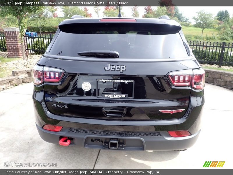 Diamond Black Crystal Pearl / Black 2022 Jeep Compass Trailhawk 4x4
