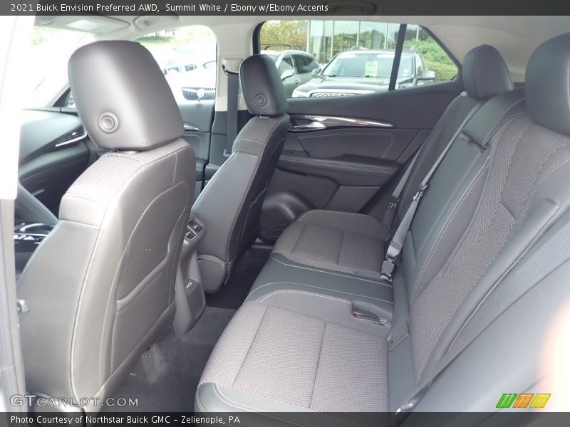 Summit White / Ebony w/Ebony Accents 2021 Buick Envision Preferred AWD
