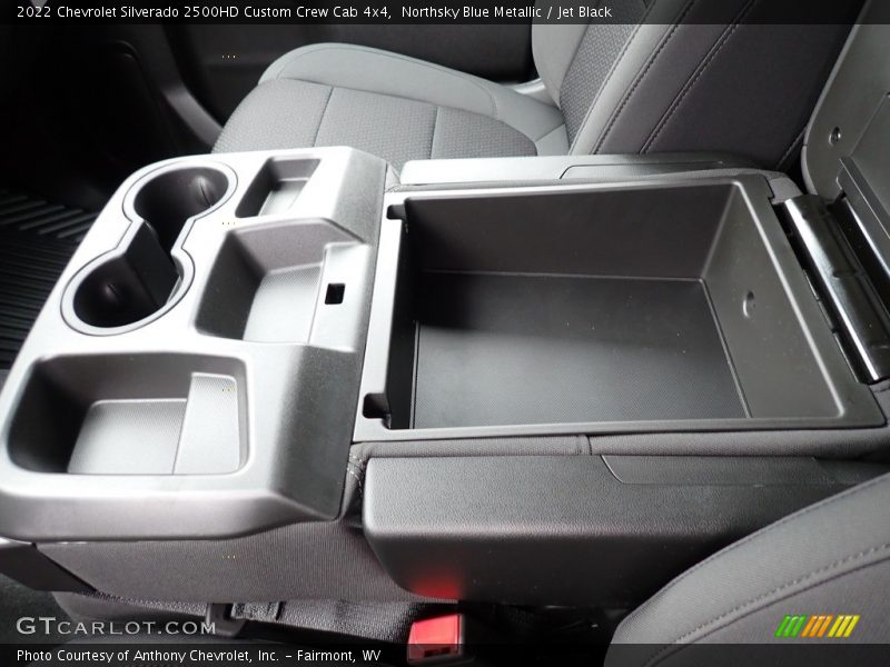 Northsky Blue Metallic / Jet Black 2022 Chevrolet Silverado 2500HD Custom Crew Cab 4x4