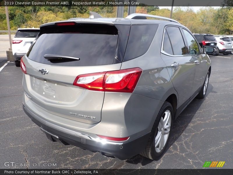 Pepperdust Metallic / Medium Ash Gray 2019 Chevrolet Equinox Premier AWD