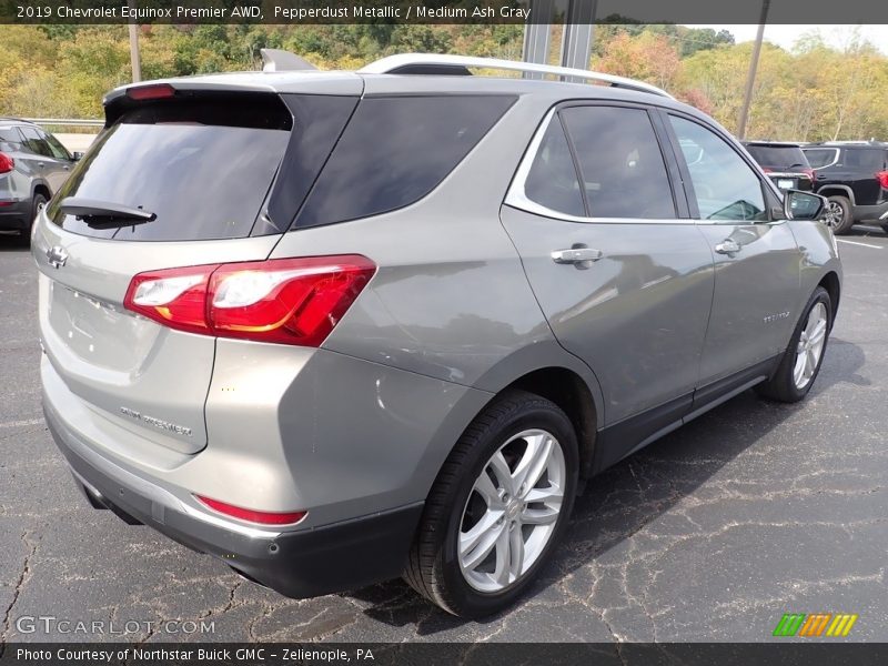 Pepperdust Metallic / Medium Ash Gray 2019 Chevrolet Equinox Premier AWD