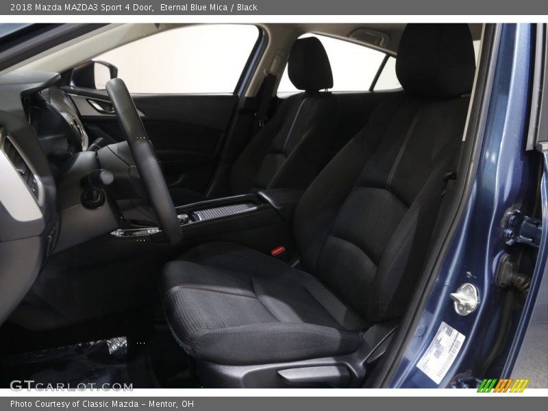 Eternal Blue Mica / Black 2018 Mazda MAZDA3 Sport 4 Door