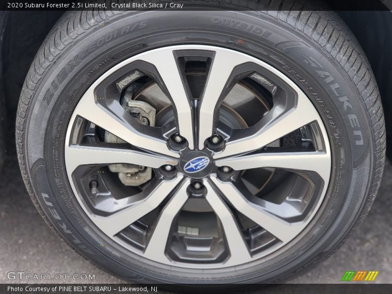 Crystal Black Silica / Gray 2020 Subaru Forester 2.5i Limited