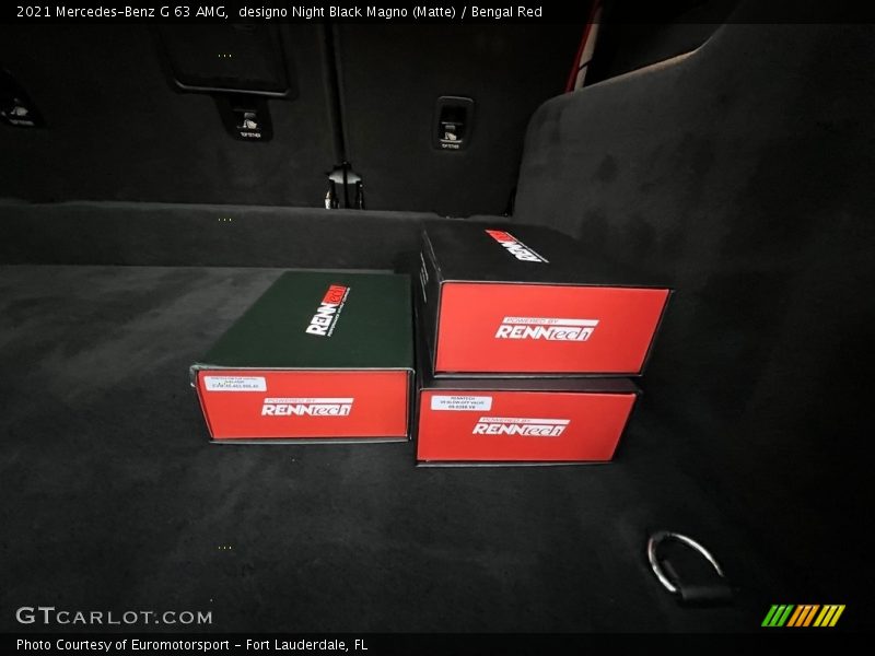designo Night Black Magno (Matte) / Bengal Red 2021 Mercedes-Benz G 63 AMG
