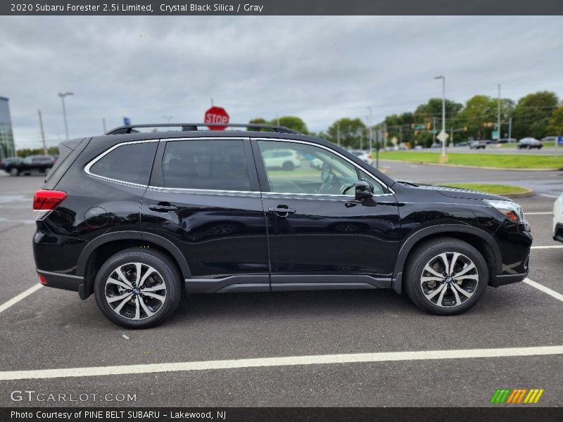 Crystal Black Silica / Gray 2020 Subaru Forester 2.5i Limited