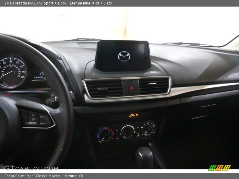 Eternal Blue Mica / Black 2018 Mazda MAZDA3 Sport 4 Door