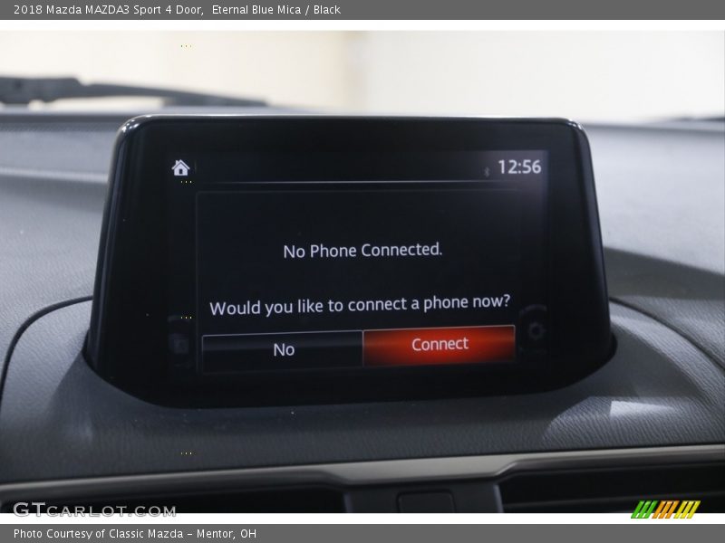 Eternal Blue Mica / Black 2018 Mazda MAZDA3 Sport 4 Door