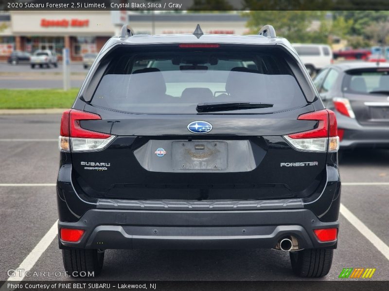Crystal Black Silica / Gray 2020 Subaru Forester 2.5i Limited