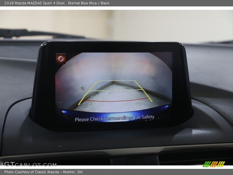 Eternal Blue Mica / Black 2018 Mazda MAZDA3 Sport 4 Door