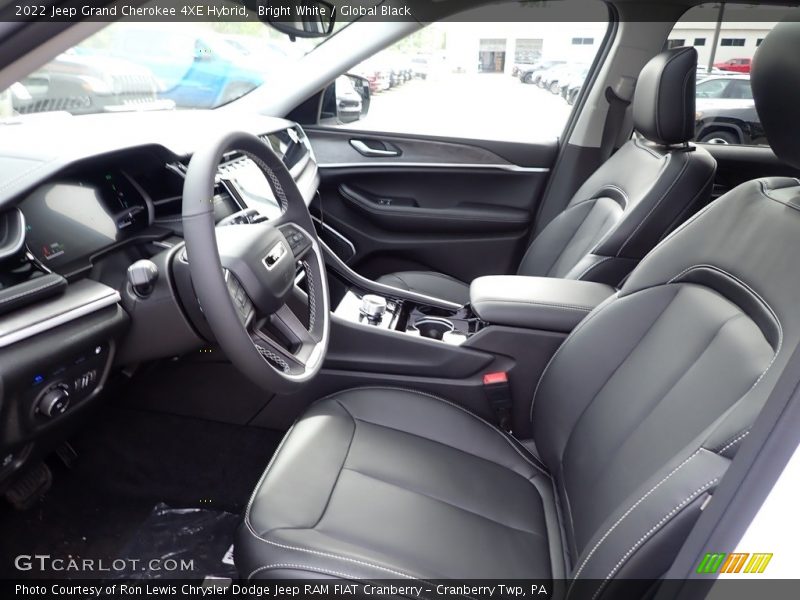 Bright White / Global Black 2022 Jeep Grand Cherokee 4XE Hybrid
