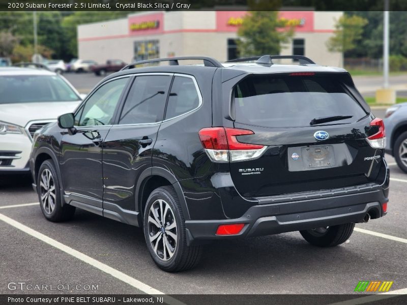 Crystal Black Silica / Gray 2020 Subaru Forester 2.5i Limited