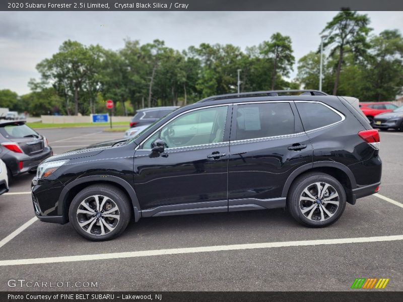 Crystal Black Silica / Gray 2020 Subaru Forester 2.5i Limited