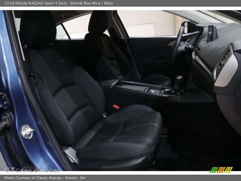 Eternal Blue Mica / Black 2018 Mazda MAZDA3 Sport 4 Door