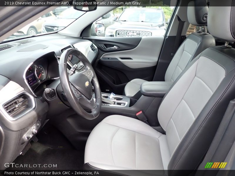 Pepperdust Metallic / Medium Ash Gray 2019 Chevrolet Equinox Premier AWD