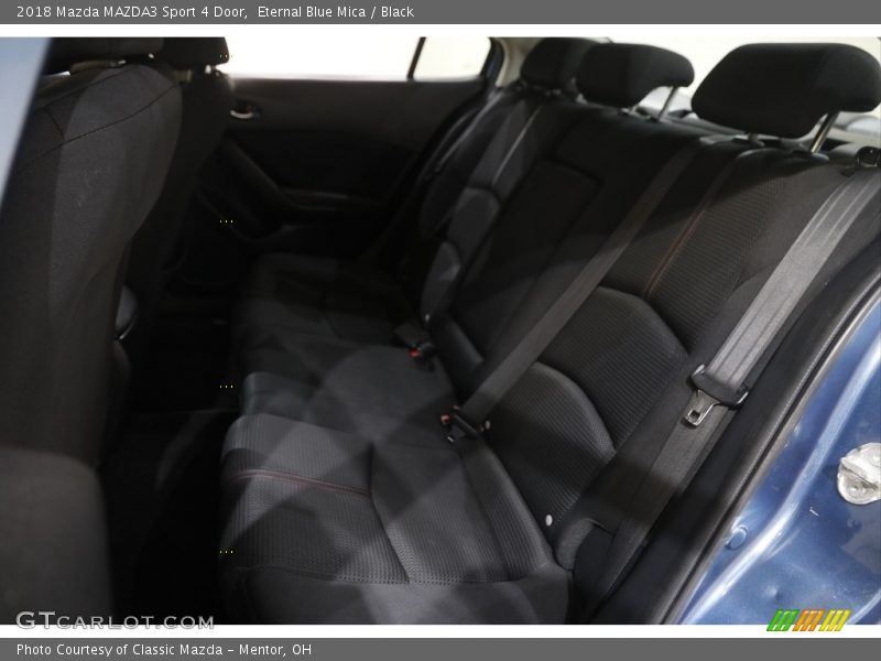 Eternal Blue Mica / Black 2018 Mazda MAZDA3 Sport 4 Door