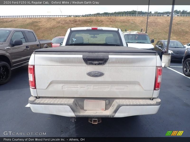 Oxford White / Medium Earth Gray 2020 Ford F150 XL Regular Cab