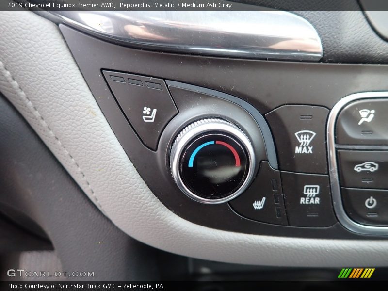 Pepperdust Metallic / Medium Ash Gray 2019 Chevrolet Equinox Premier AWD