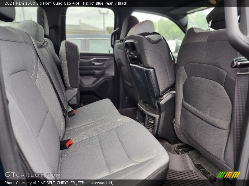 Patriot Blue Pearl / Black 2021 Ram 1500 Big Horn Quad Cab 4x4