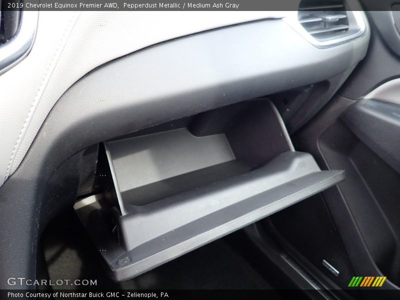 Pepperdust Metallic / Medium Ash Gray 2019 Chevrolet Equinox Premier AWD