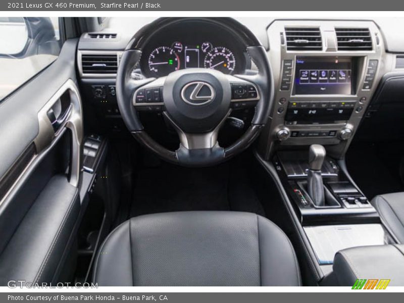 Starfire Pearl / Black 2021 Lexus GX 460 Premium