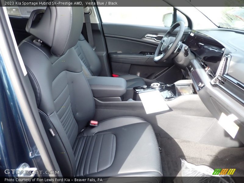 Vesta Blue / Black 2023 Kia Sportage Hybrid SX-Prestige AWD
