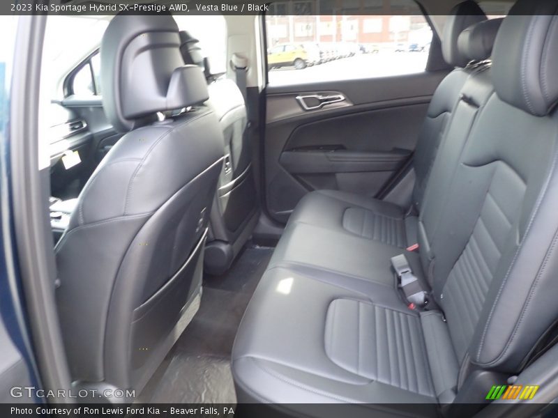 Vesta Blue / Black 2023 Kia Sportage Hybrid SX-Prestige AWD