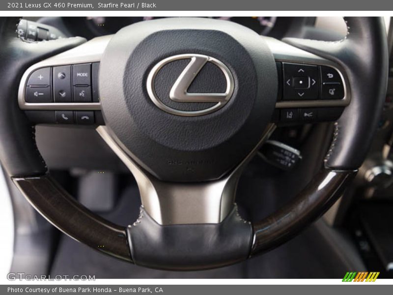 Starfire Pearl / Black 2021 Lexus GX 460 Premium