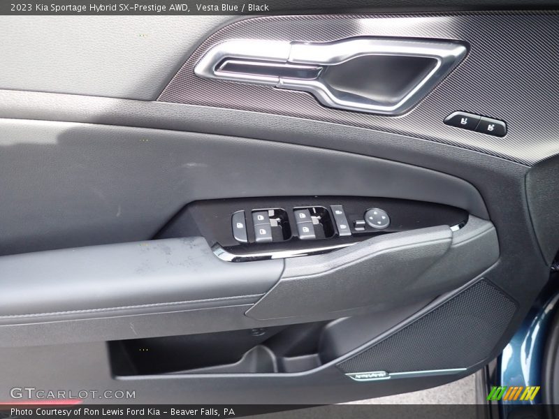 Vesta Blue / Black 2023 Kia Sportage Hybrid SX-Prestige AWD