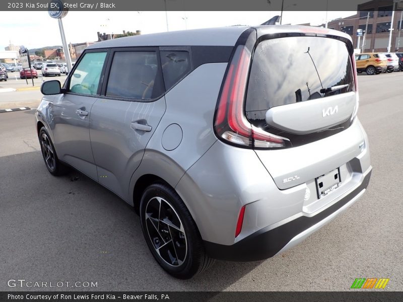 Steel Gray / Black 2023 Kia Soul EX