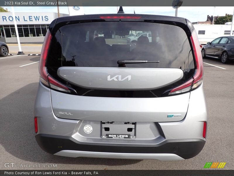 Steel Gray / Black 2023 Kia Soul EX