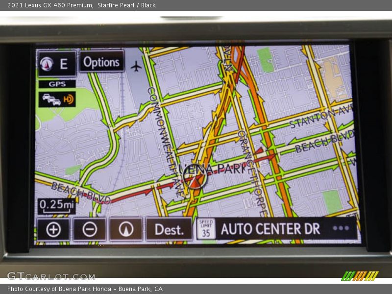 Starfire Pearl / Black 2021 Lexus GX 460 Premium