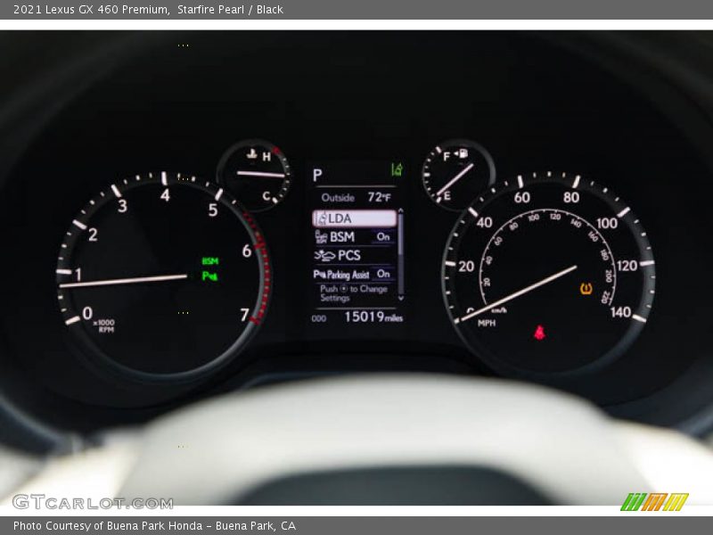 Starfire Pearl / Black 2021 Lexus GX 460 Premium