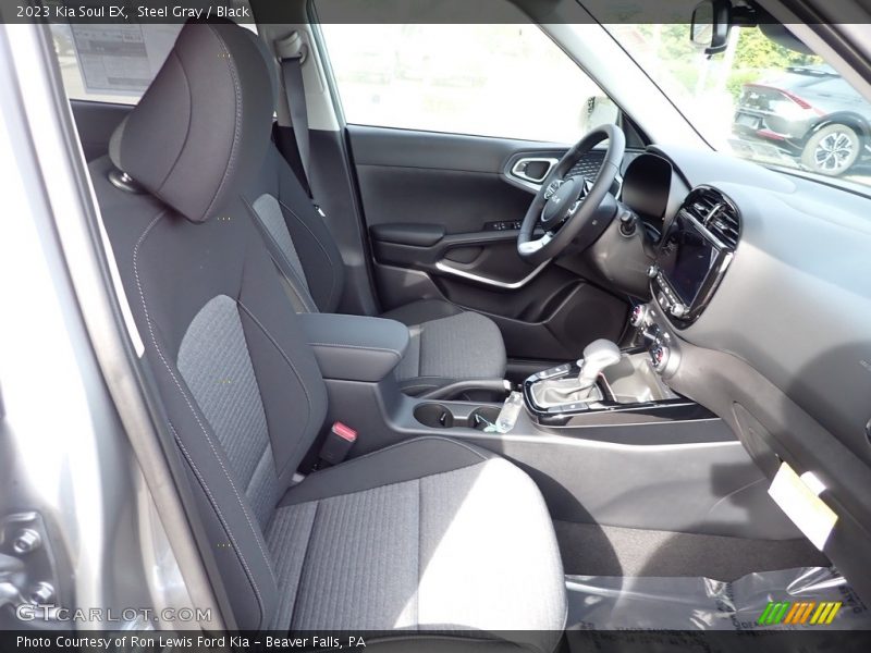 Steel Gray / Black 2023 Kia Soul EX