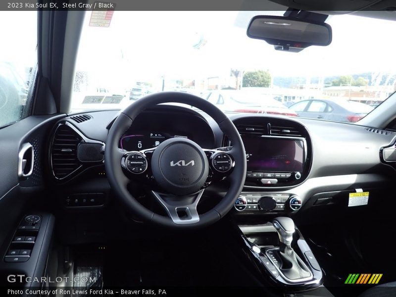 Steel Gray / Black 2023 Kia Soul EX
