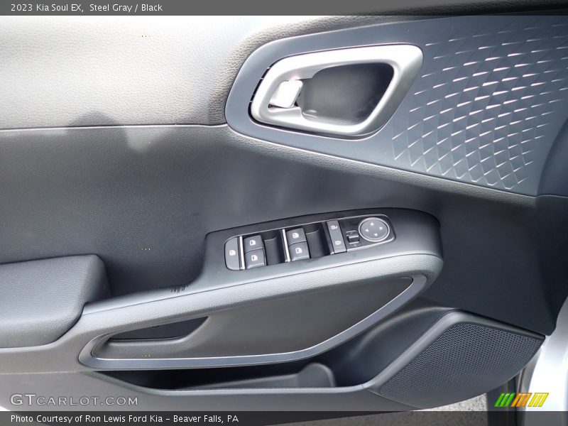 Steel Gray / Black 2023 Kia Soul EX