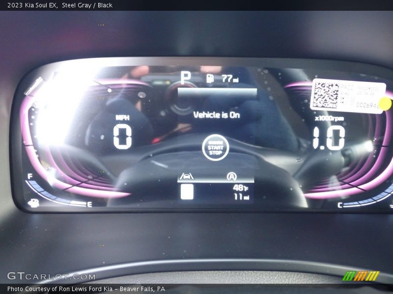 Steel Gray / Black 2023 Kia Soul EX