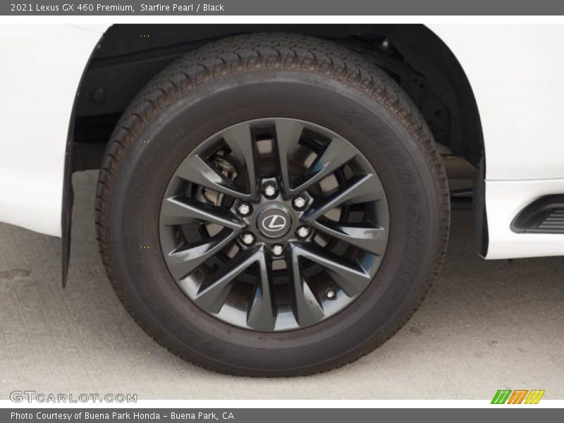 Starfire Pearl / Black 2021 Lexus GX 460 Premium