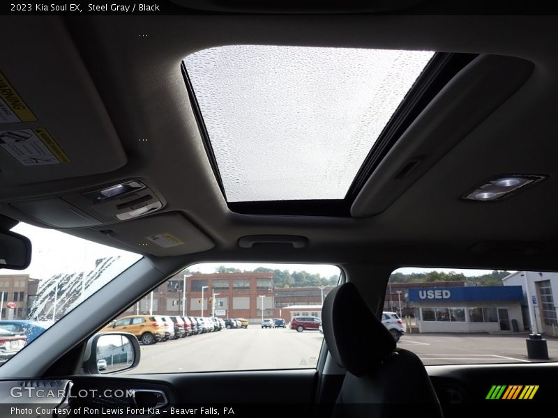Steel Gray / Black 2023 Kia Soul EX