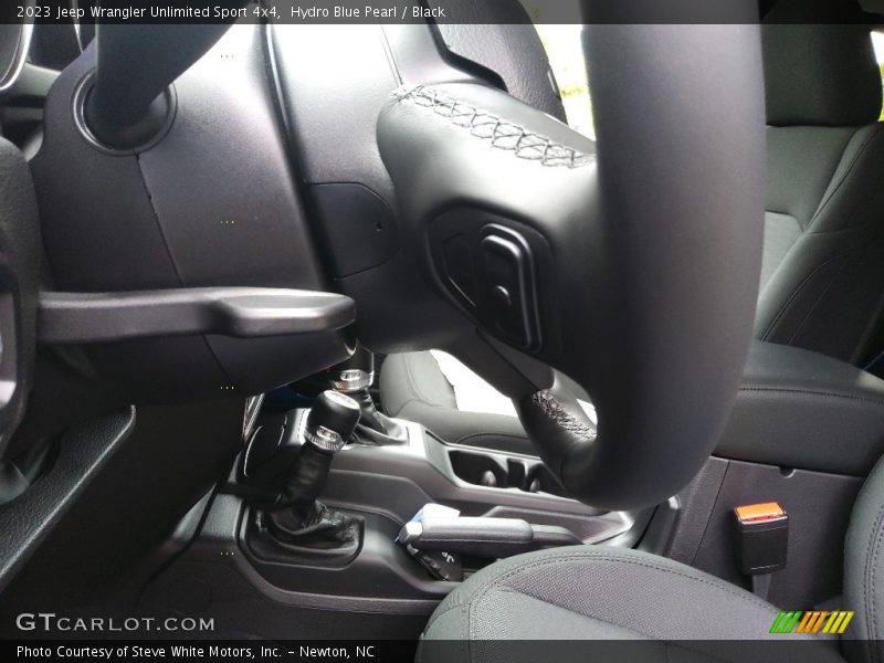 Hydro Blue Pearl / Black 2023 Jeep Wrangler Unlimited Sport 4x4