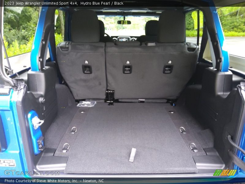 Hydro Blue Pearl / Black 2023 Jeep Wrangler Unlimited Sport 4x4