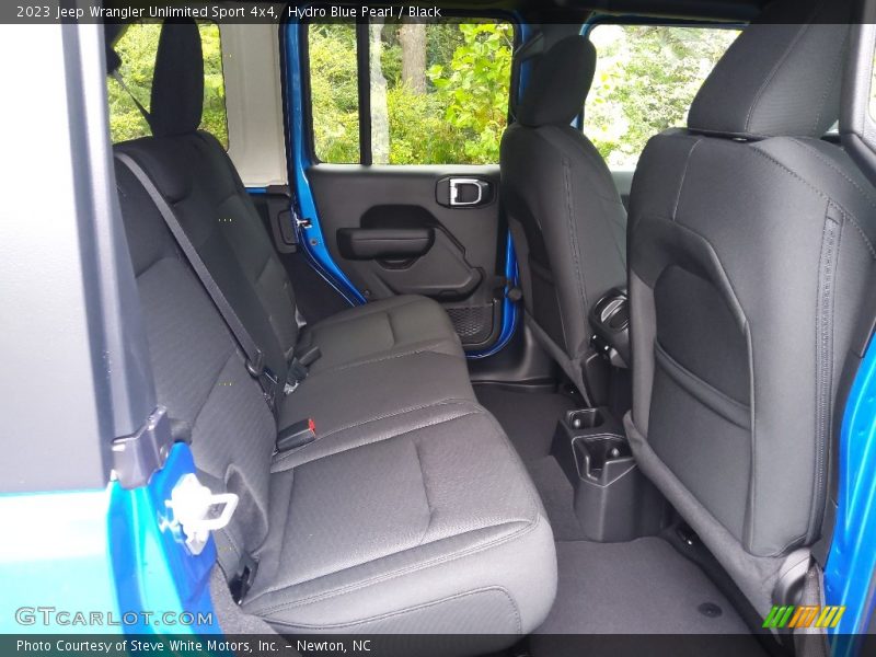 Hydro Blue Pearl / Black 2023 Jeep Wrangler Unlimited Sport 4x4
