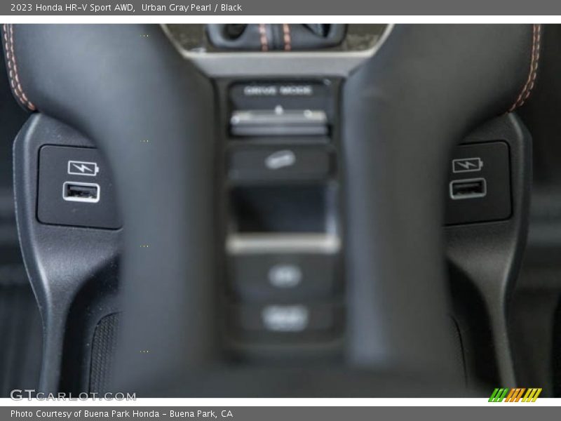 Urban Gray Pearl / Black 2023 Honda HR-V Sport AWD